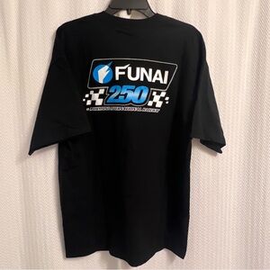 Gildan Funai 250 Nascar Race Richmond international Raceway Black T-Shirt XL